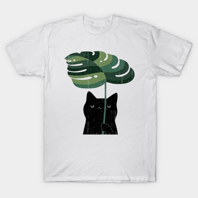 Totoro Monstera T-Shirt by Number 17 Paint